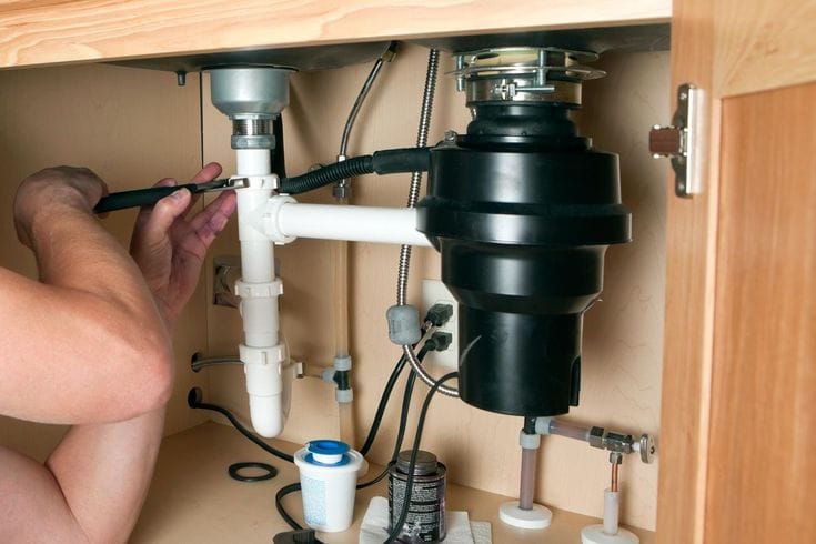 Garbage disposal installation and repair in Homestead, Florida kitchen