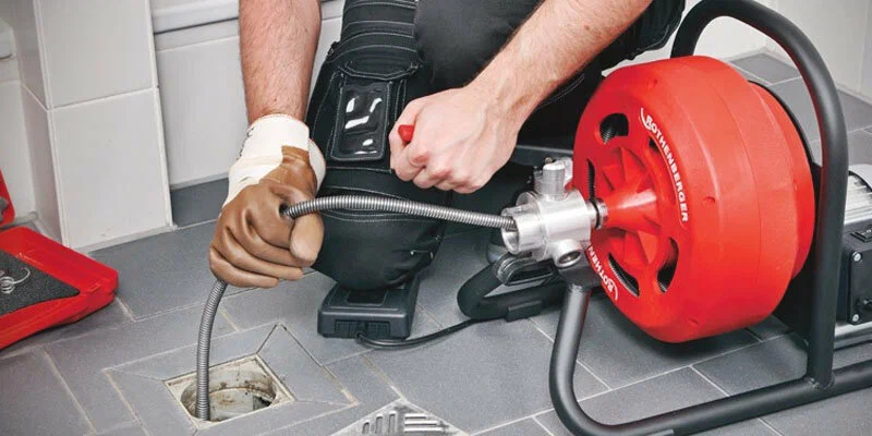 Drain cleaning service in Homestead, Florida using professional plumbing equipment