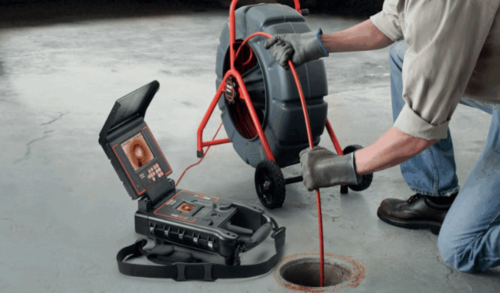 Sewer camera inspection and drain cleaning service in Homestead, Florida